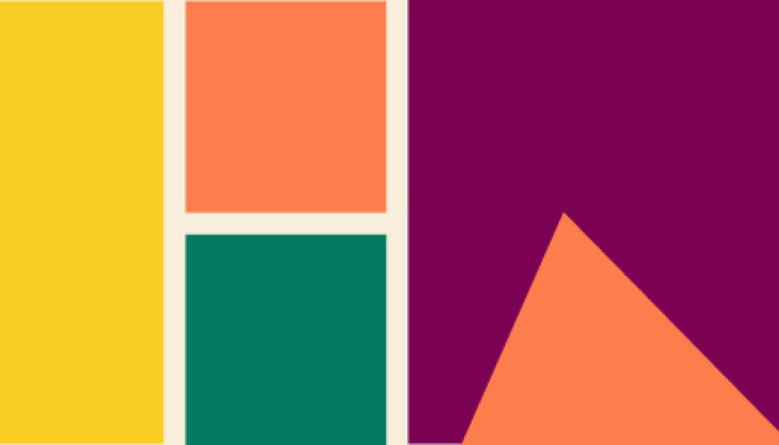 blocks of colour represent diversity