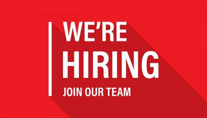 w're hiring! join our team