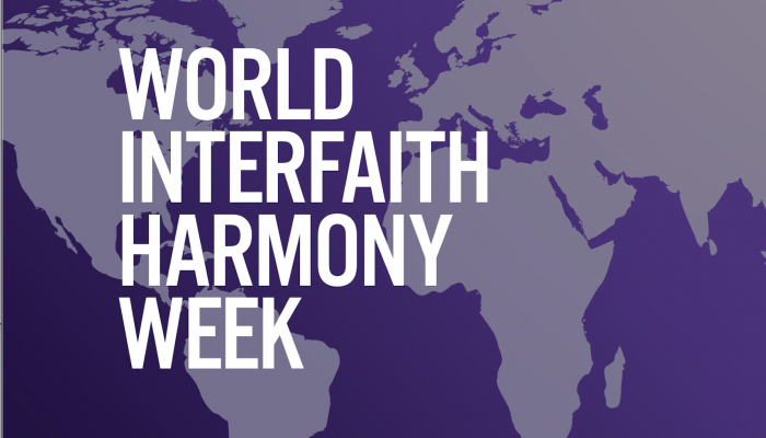 world interfaith harmony day